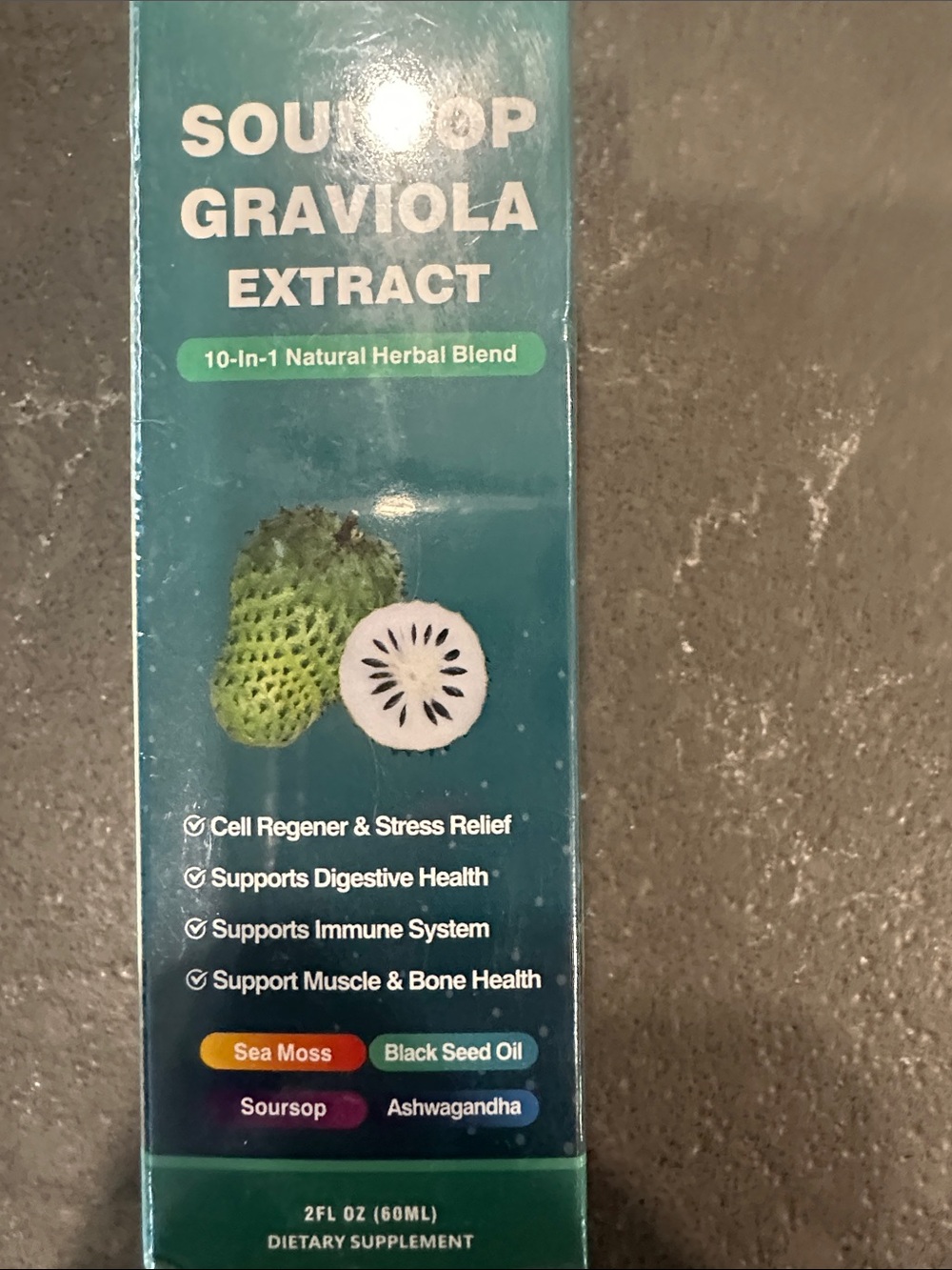 Lamfoa Soursop Graviola Extract - 2 fl oz - Picture 4 of 4